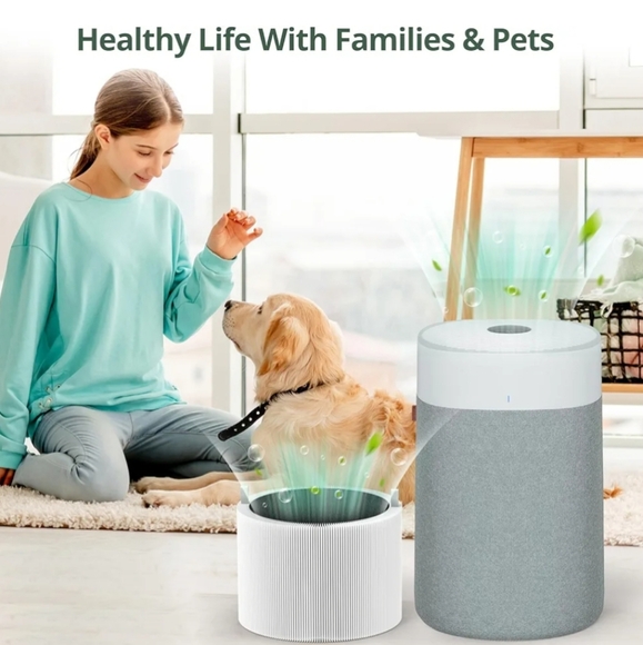 2 Pack 211i Max Replacement Fil-ter Compatible with BLUEAIR Blue Pure 211i Max A - Picture 7 of 7